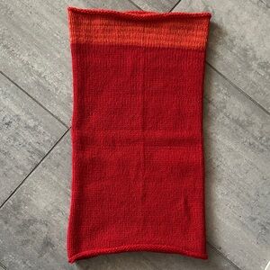 SCOTLAND TUBE COWL NECK SCARF HAND KNIT SCOTTISH PURE WOOL